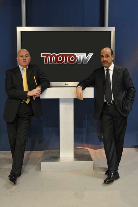 Carlo Braccini e Giorgio Bungaro di MotoTv - Agm