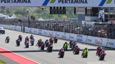 Partenza del MotoGP d'Indonesia