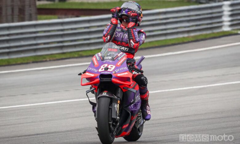 Martin vittorioso dopo la Sprint della MotoGP della Malesia