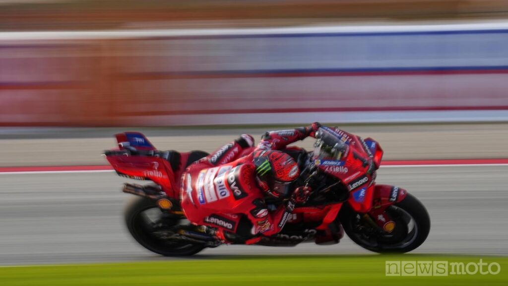 Pecco Bagnaia vincitore della gara MotoGP di Barcellona