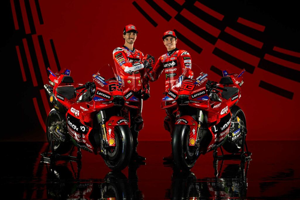 Ducati Francesco Bagnaia e Marc Márquez